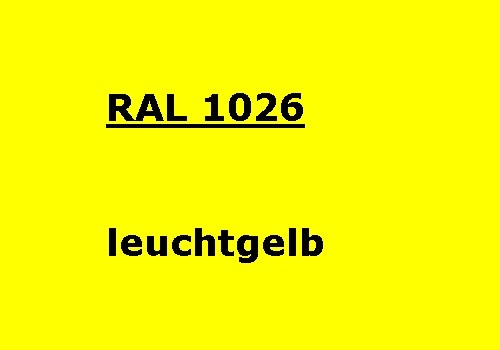 RAL 1026 leucht-gelb glänzend 500g