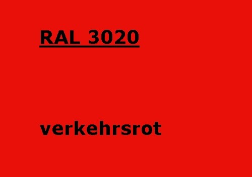 RAL 3020 verkehrs-rot glänzend 500g
