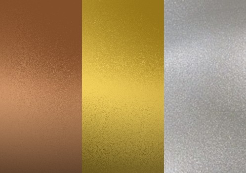STARTER-SET 3x Metallic-Farben je 250g