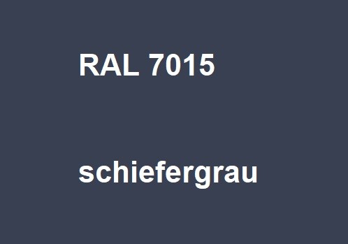 RAL 7015 schiefer-grau matt 500g