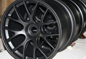 BLACK metallic effect satin matt 250g